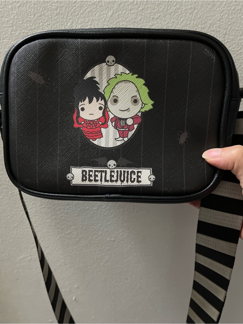 Hot Topic Beetlejuice Crossbody Bag